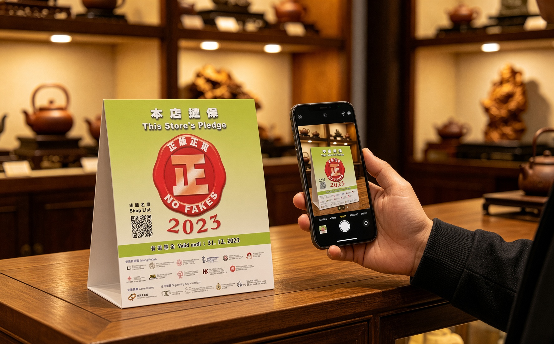 一年一諾 龍和堂連續膺正版正貨承諾